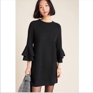 Anthropologie Moth Bell Sleeve Chester Tunic Dress